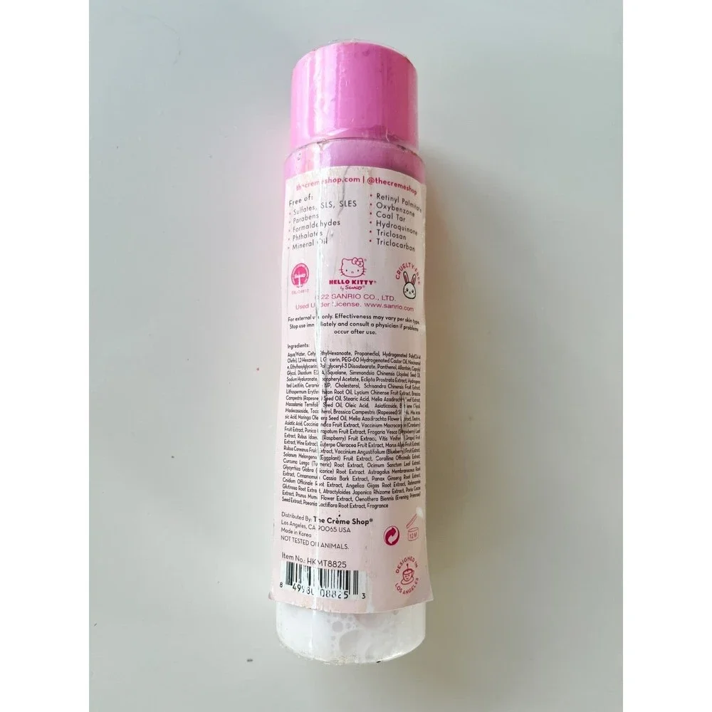 Creme x Hello Kitty Pure Cure Strawberry Milk Toner, Klean Beauty™ 6.76 Fl. Oz.